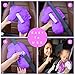 FIODAY Seat Belt Cover Pad for Kids Unicorn Seatbelt Pillow Soft Seat Belt Cover Car Pillow Toddler Travel Seat Strap Pad Neck Support for Girls Boys, Deep Purple