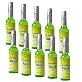 Colonia de Ruda 221 ml - Agua de Colonia - Murray & Lanman - Aroma Tradicional Fresco y Herbal - Hecho en Perú - Pack Laborawi (10 x 221ml)