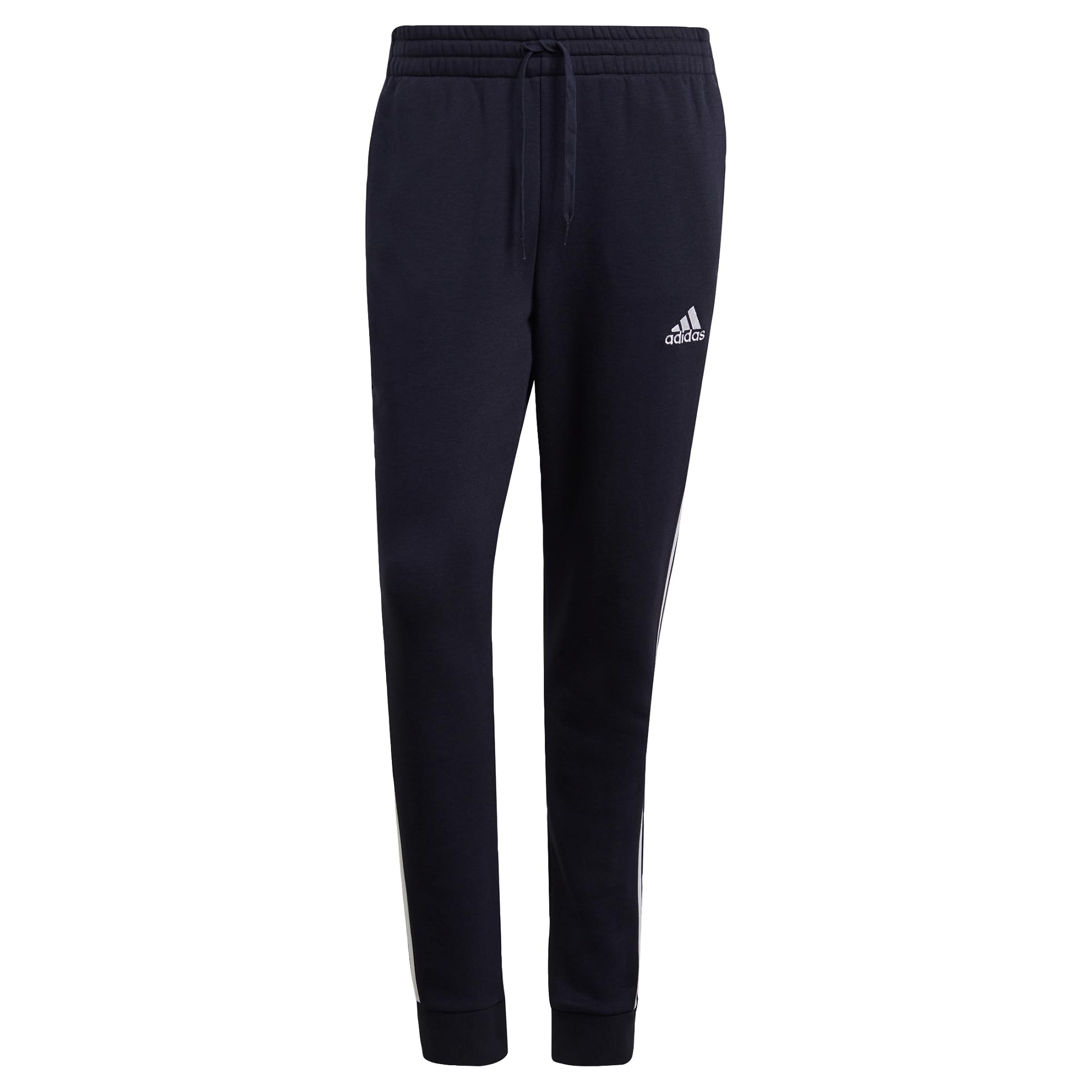 adidas Hombre Essentials French Terry Tapered Cuff Pants, black, M — view 9