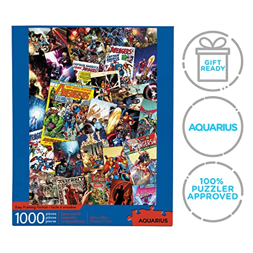 Image of AQUARIUS Marvel Comics - Avengers Collage 1000 Piece Jigsaw Puzzle