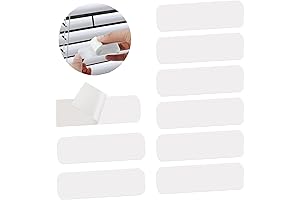 20 Pieces White Horizontal Blind Repair Tabs: The Easy Fix for Damaged Blades