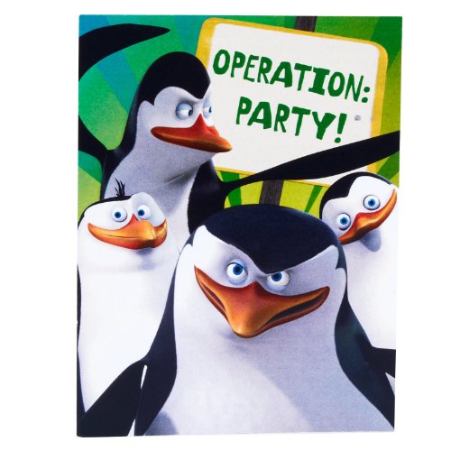 Penguins of Madagascar Invitations