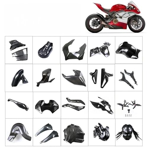 Protection chaîne Panigale V4 carbone kit échappement moto