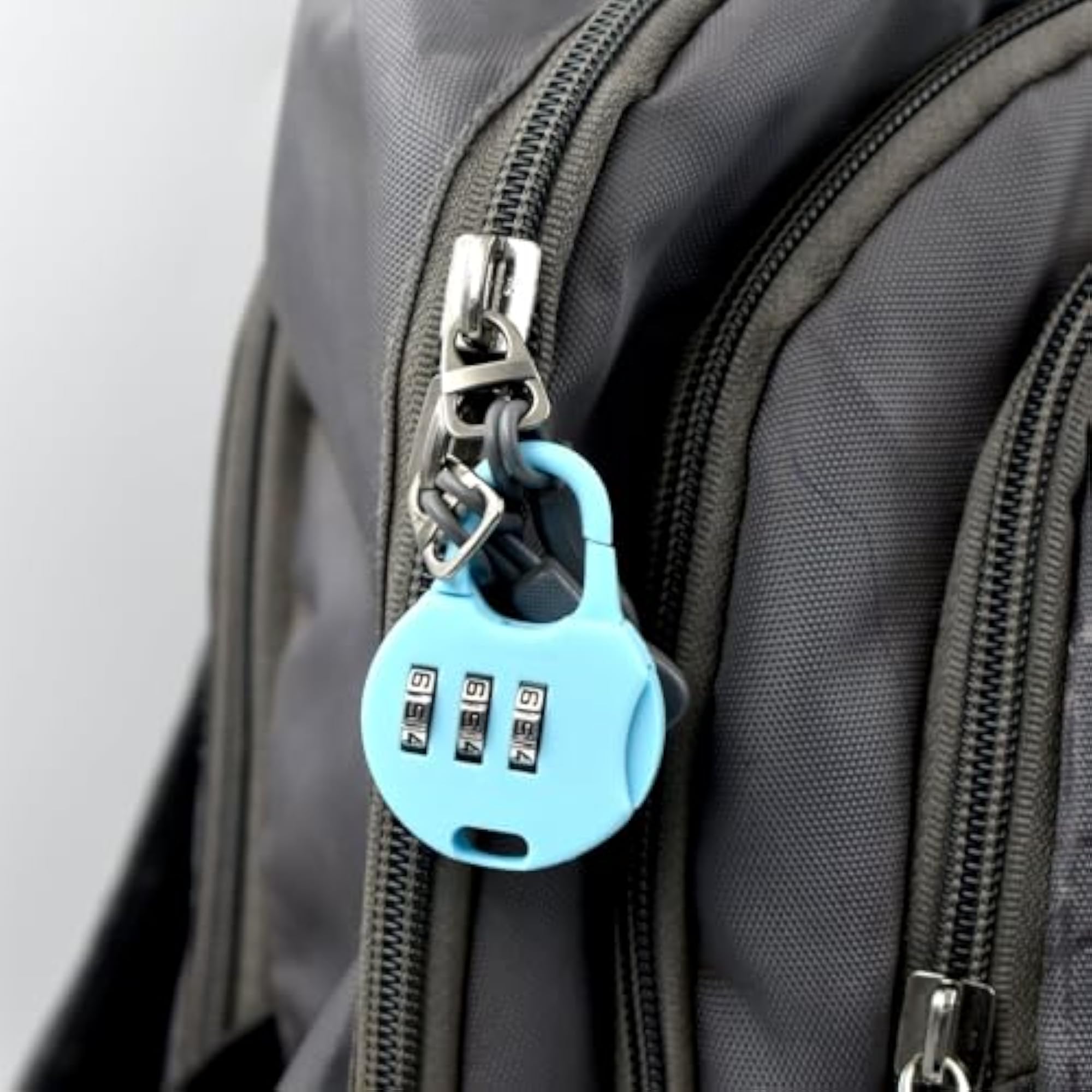 3-Digit Zipper Lock for Luggage and Bags