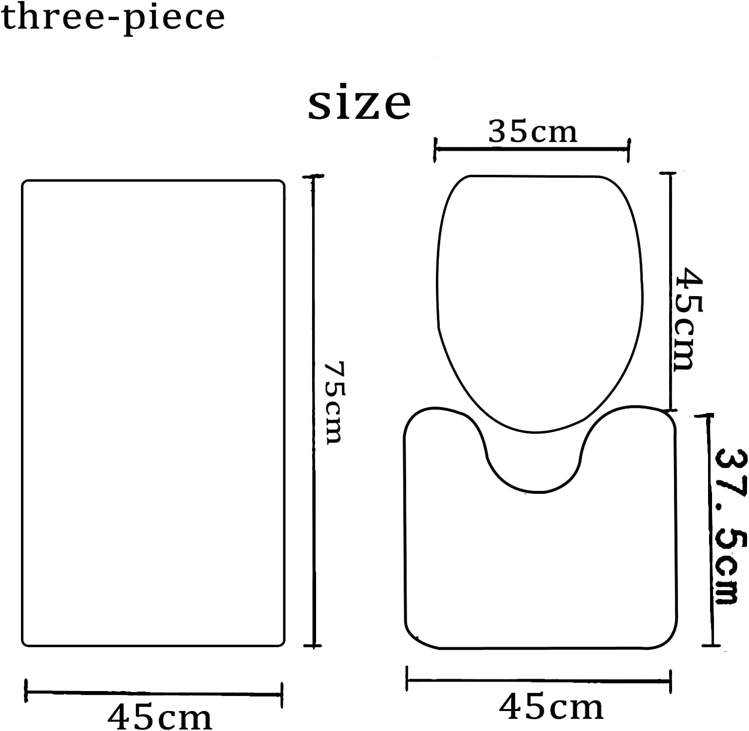 Pinguin Duschvorhang 120x200cm, 3D Süßer Pinguin Kinder Badvorhang Wasserdichtes Polyester Funny Penguins Duschvorhang Badezimmermatte 4-teiliges Set (6,180x200cm)