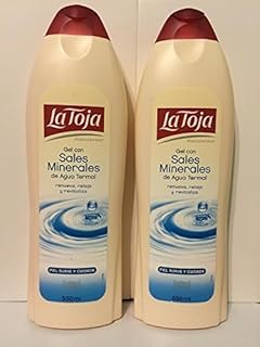 Shower Gel with Mineral Salts 550ml (PACK OF 2)