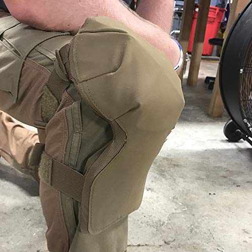 Atlas 46 24/7 Comfort-Tuff Knee Pads (Coyote, Large) - Image 3