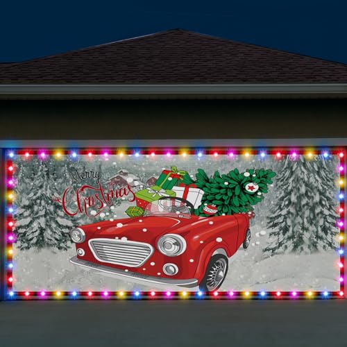 Garage Christmas Light Ideas Garage Christmas Light Ideas