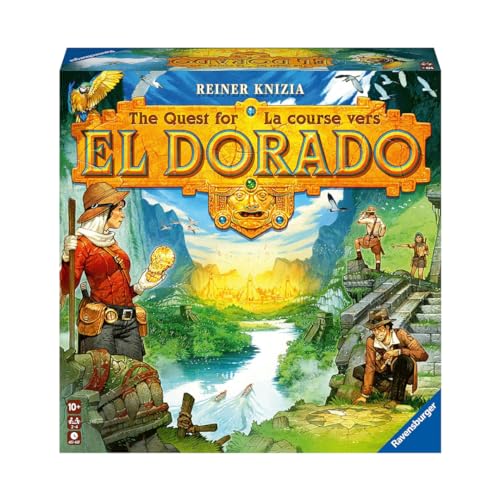 Ravensburger - El Dorado Refresh, Juegos de Mesa Niños 10 Años o más, 2-4 jugadores, Juegos de Estrategia, Regalo Niño 10 años, Juegos de Mesa Familia, Versión en Español