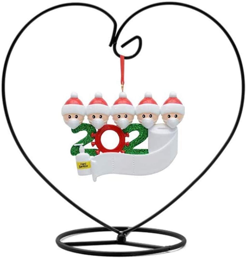 CXLE Ornament Display Stand, Ornament Stand Holder Iron Pothook Stand for Hanging