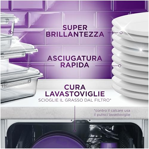 Fairy 30 Minuti Miracle Detersivo Pastiglie Lavastoviglie, 100 Capsule, Limone, Il Nostro N.1 Contro Lo Sporco Ostinato, Potente Anche Nei Cicli Brevi, MEGA Pack - Immagine 4