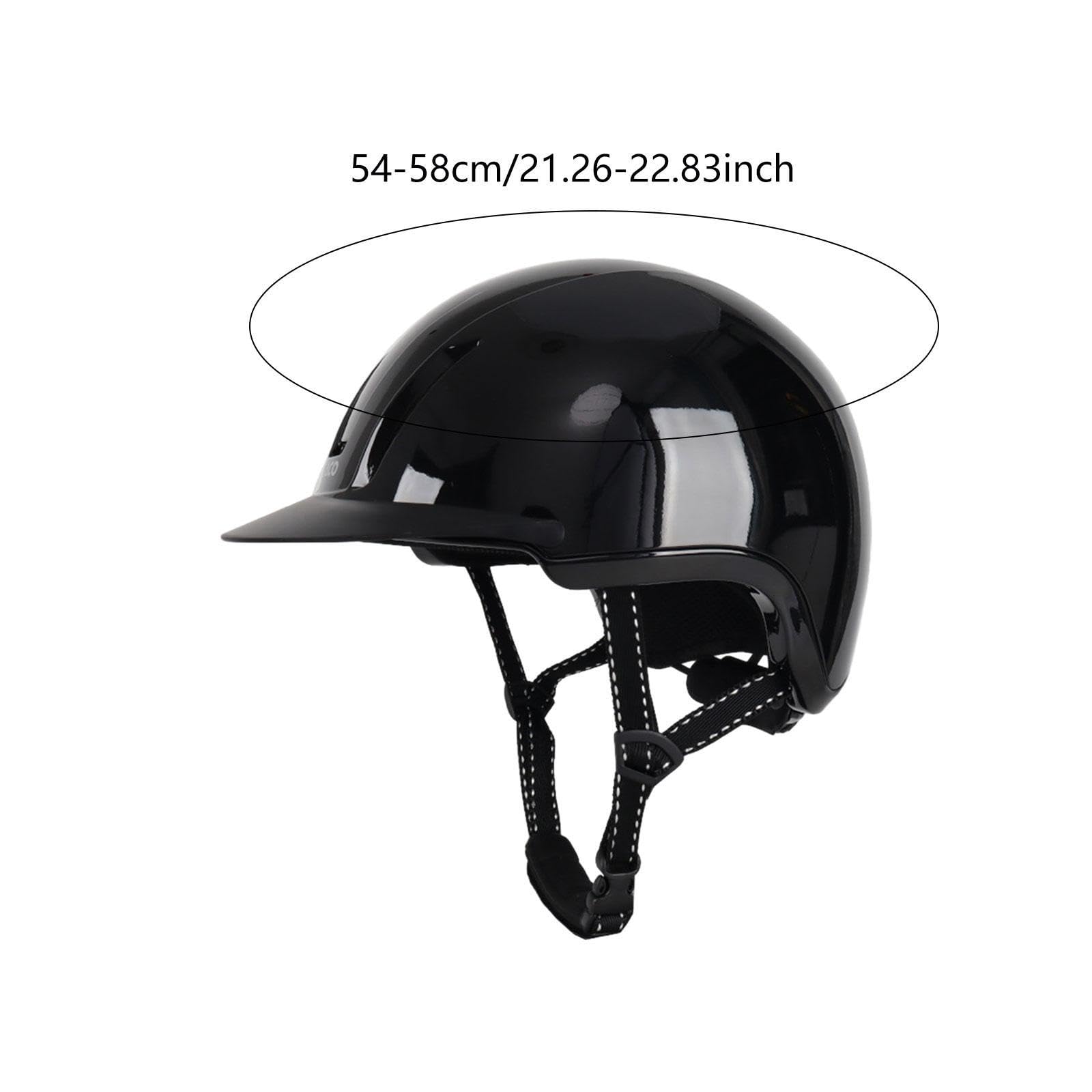 Casco da Equitazione con Caratteristiche Regolabili E Fodera Rimovibile