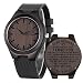 to My Husband Wooden Watch Engraved Always and Forever Wife to Husband Watch Wedding Personalized Anniversary Birthday Watches for Him Man Ebony Black