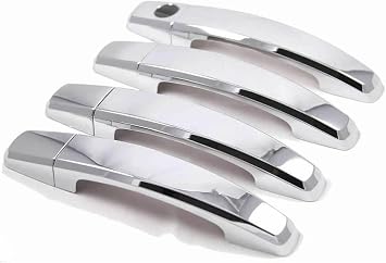 Car ABS Chrome Side Exterior Door Handle Cover Trim Fit for 2010-2017 Buick Lacrosse