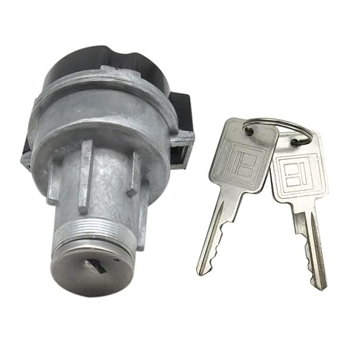 GRABOTE Interruptor de arranque de cilindro de encendido en salpicadero con llaves para Chevrolet C10/C20/C30 Suburban 1116683 1125 LS411 1967-1972