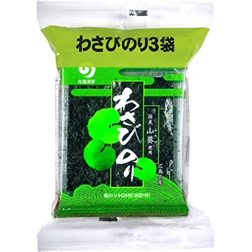 丸徳海苔 わさびのり