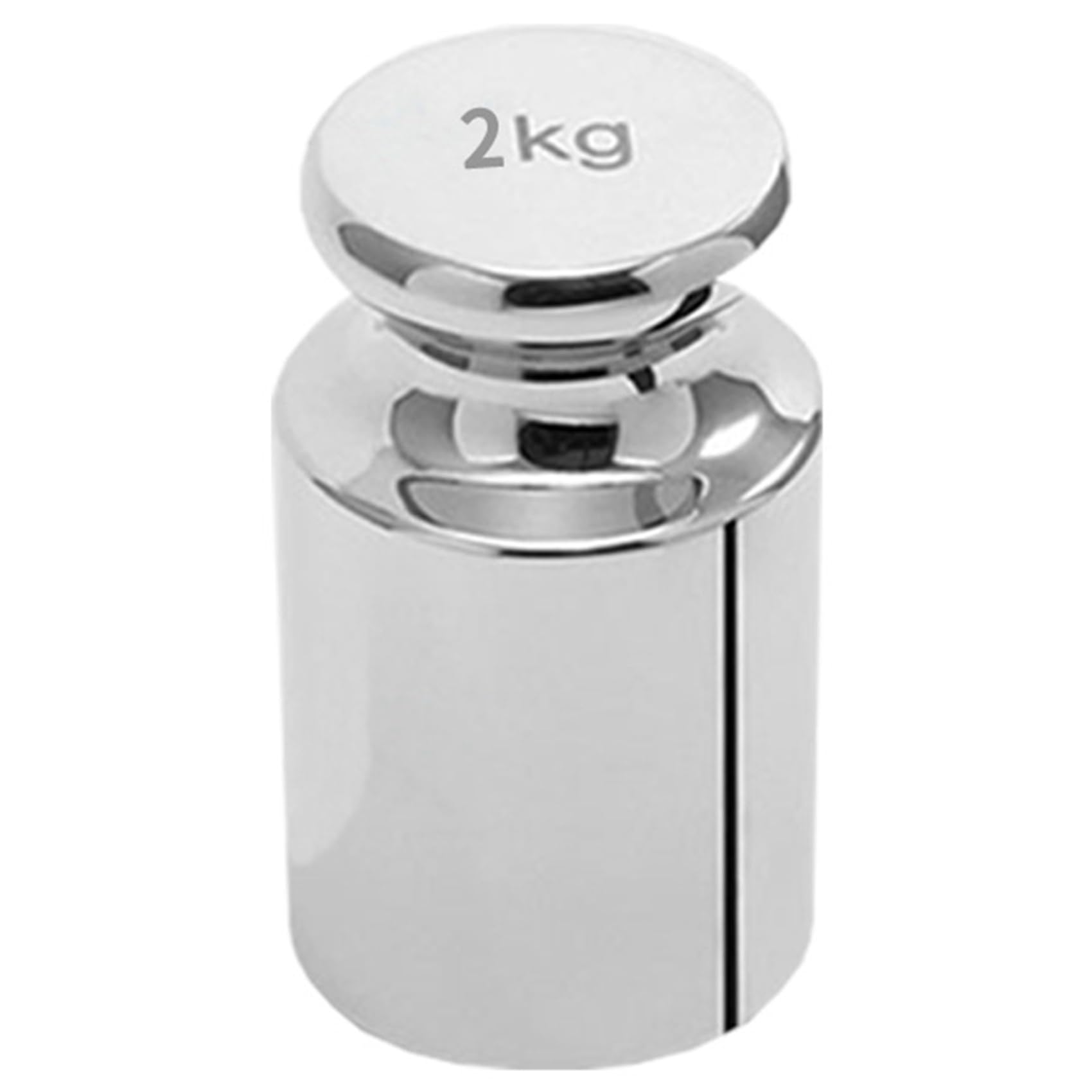 2X Pesa de Calibración de Báscula de Clase M1 de 2 Kg para Uso en Laboratorios, Fábricas y Supermercados.