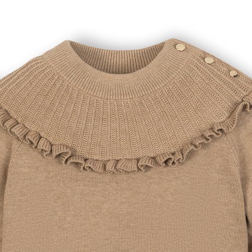 Image of Hope & Henry Girls Cable Front Pullover Sweater