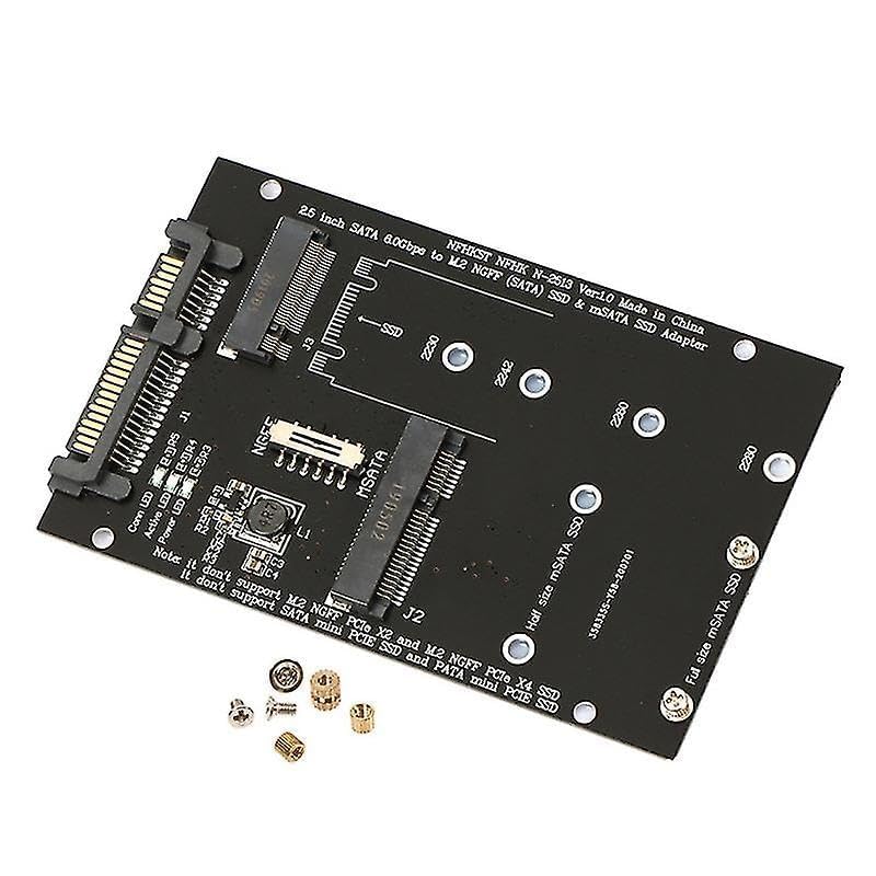 Tobo 2 in 1 Combo NGFF M.2 SATA & mSATA SSD to 2.5inch SATA3.0 Adapter Converter Card,M.2 (NVMe & AHCI) SSD Can not be Supported (TD-423HS) (B0CJBSTJSS) Amazon Price History, Amazon Price Tracker