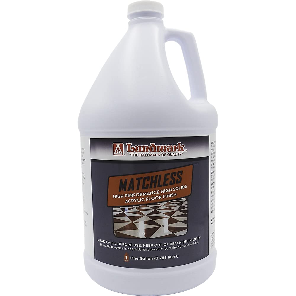 Lundmark Matchless High Performance Floor Finish, 1-Gallon, 3306G01-4