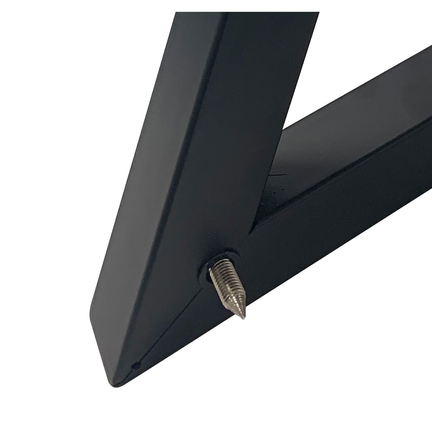 QTX | Supporto per altoparlante monitor – Supporto regolabile in acciaio per monitor da studio per uso domestico e professionale | Altezza 800-1200 mm | Capacità 40 kg | Compatto, stabile e facile da