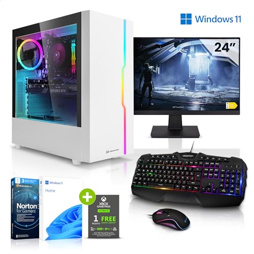 Komplett-PC Megaport Set mit AMD Ryzen 5 5500 für Gaming
