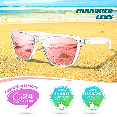 Image of LINVO丨Half Rim High-end Branded and Stylish Sunglasses丨Polarized and 100% UV Protected 丨Men & Women丨Medium丨Riding & Driving