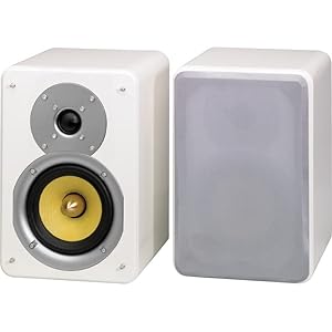 DANTAX Pro1 – Wandluidspreker paar – wit hoogglans