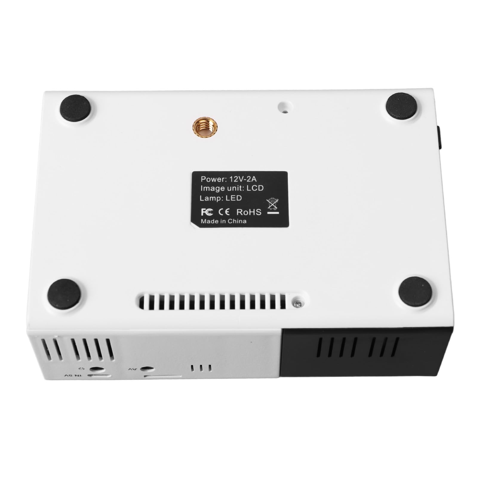 Mini proiettore portatile, aggiornamento 2023 1080P supportato proiettore per film all'aperto LED Pico video proiettore per home theater, regali di compleanno di Natale per bambini