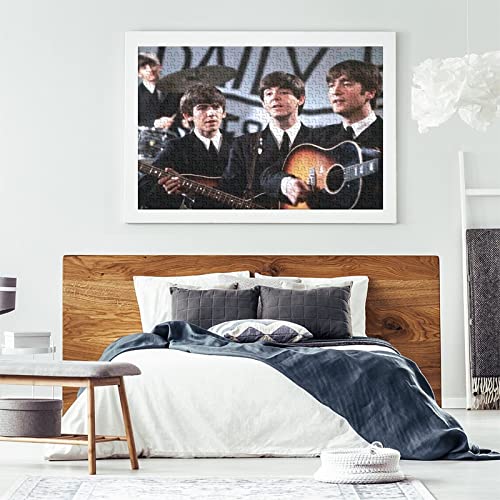 The Beatles Puzzles De 500 Pièces pour Enfant Adultes,Family Fun Groupe de Rock Musique Thème Puzzles De 500 Pièces pour Enfant Adultes Cadeaux 500pcs (52x38cm) - Les Beatles, Paul McCartney, John Lennon, RIngo Starr, George Harrison The Beatles Puzzles De 500 Pièces pour Enfant Adultes,Family Fun Groupe de Rock Musique Thème Puzzles De 500 Pièces pour Enfant Adultes Cadeaux 500pcs (52x38cm) – Image 8