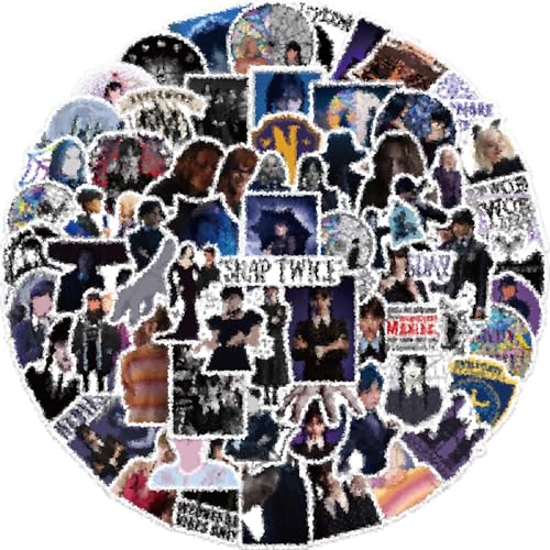 TWGOGOTIC 70PCS Movie Stickers