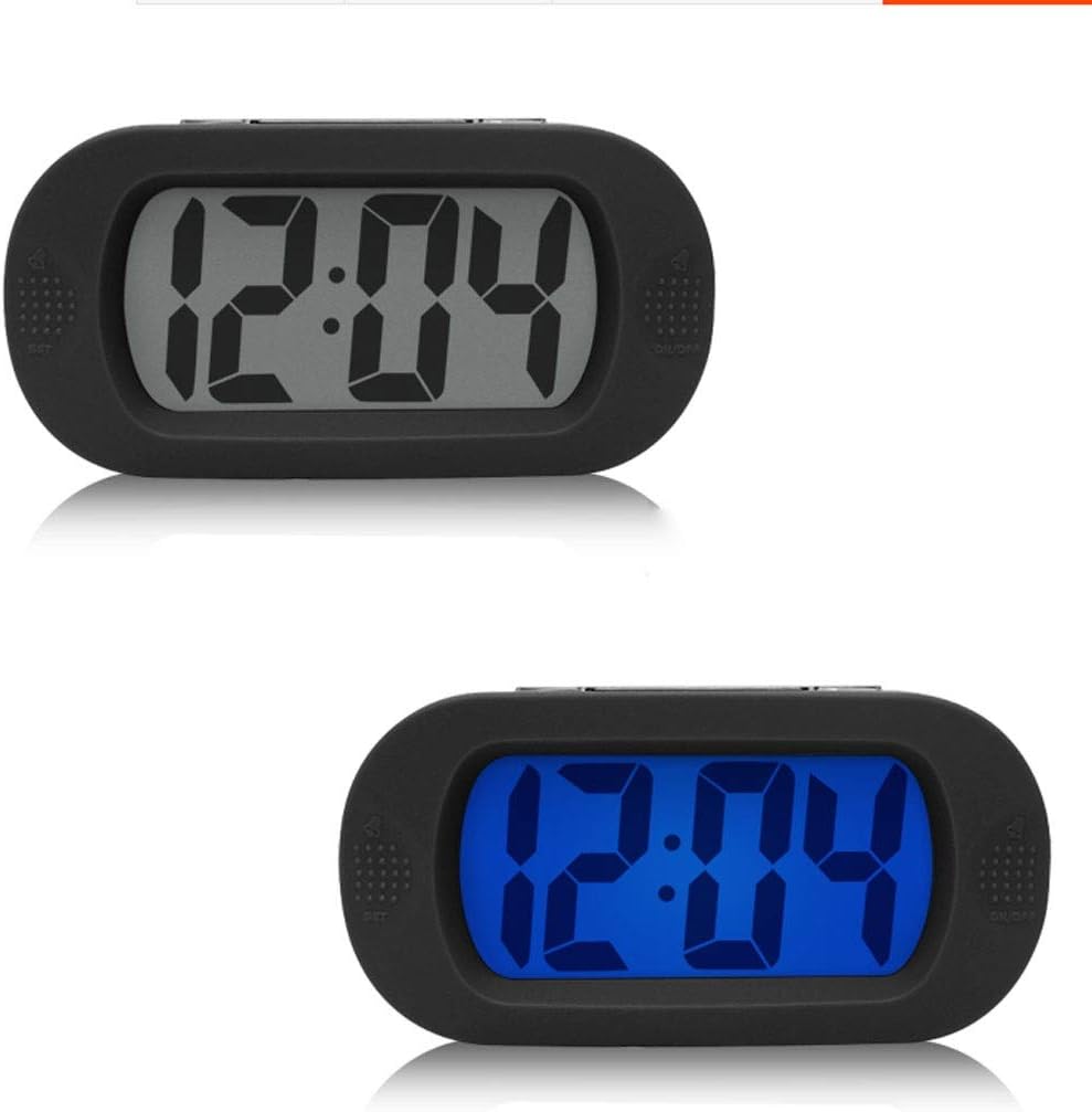 Large Digital LCD Travel Alarm with Sleep Timer, Sound and Portable Size, for Children's Gifts(D) image 2