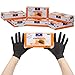 Produktbild 200 Stück L Einweghandschuhe Einmalhandschuhe | Nitril Handschuhe Gummihandschuhe Einweg Handschuhe | Puderfrei Latexfrei Nitrilhandschuhe (L, Schwarz, 200)
