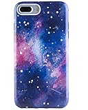 iPhone 7 Plus Case for Girls, Dimaka Cute Floral Print Pattern Protective Case [Drop Proof]][Full Cover][Retro Design] for iPhone 7 Plus 5.5