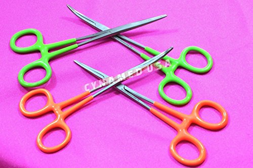 SET OF 4 EACH German Stainless Vinyl Grip 6.25