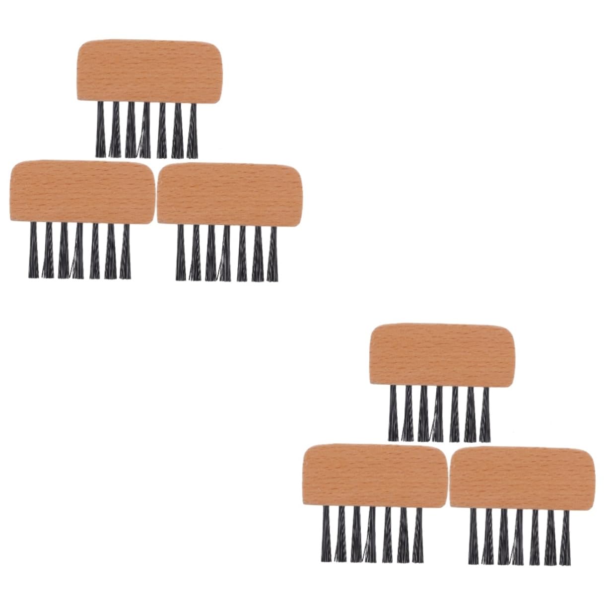 Abaodam 6pcs Home Plate Brush for Baseball Softball Lightweight Ergonomic Cleaning Brush for Sports Referees for Maintaining Baseball Diamonds and Equipment
