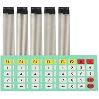 HALJIA 5 PCS 4 X 5 Matrix Array Teclado 20 Tecla Membrana