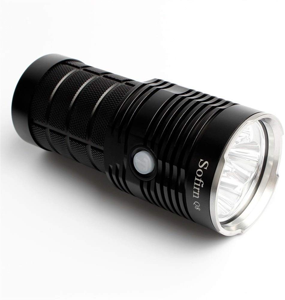 最新のQ8 4 * XPL HI 5000LM強力なLED懐中電灯18650 アウトドア 最新のQ8 4 * XPL HI 5000LM強力なLED懐中電灯18650