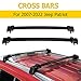 AUXMART Roof Rack Cross Bars Fit for Jeep Patriot 2007-2022 with Vertical Side Bars OE Style, Adjustable Rooftop Luggage Rack, Aluminum Cargo Carrier Bars…