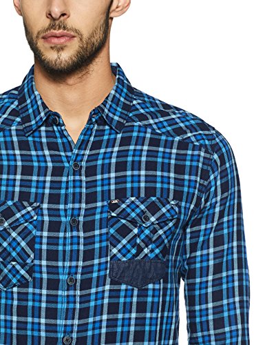 Image of Spykar Men's Slim Fit Shirt