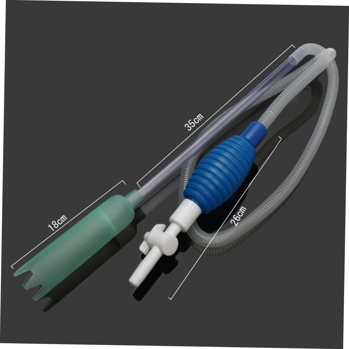 GANAZONO Fish Tank Water Changer Gravel Fish Aquarium Gravel Aquarium Water Changer Fish Tank Gravel Rocks Manual Gravel Tool