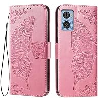 SRISHP Cover per Motorola Moto G32, Magnetica Cover a Libro con Slot per Schede, Custodia in PU Pelle Portafoglio per Motorola Moto G32, Viola