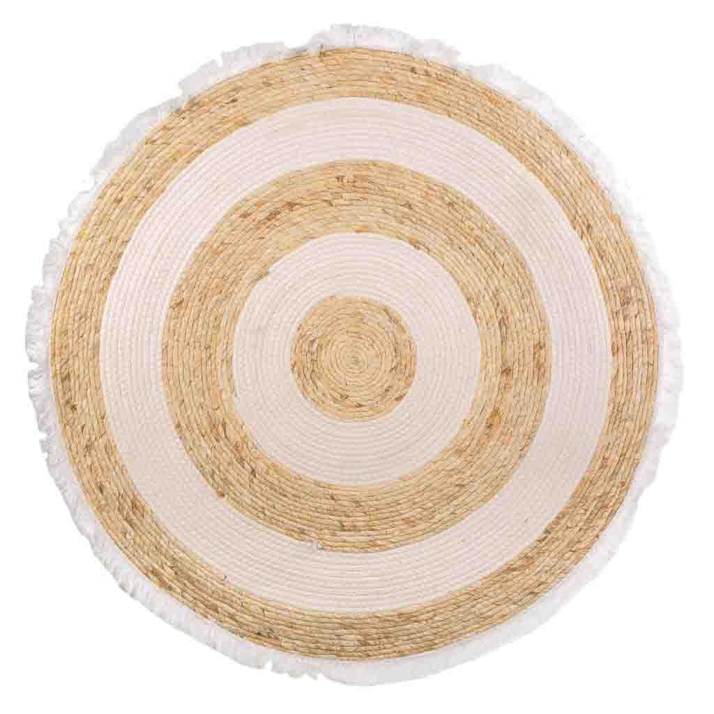 Tapis en fibre naturelle robuste pour protéger les sols passants