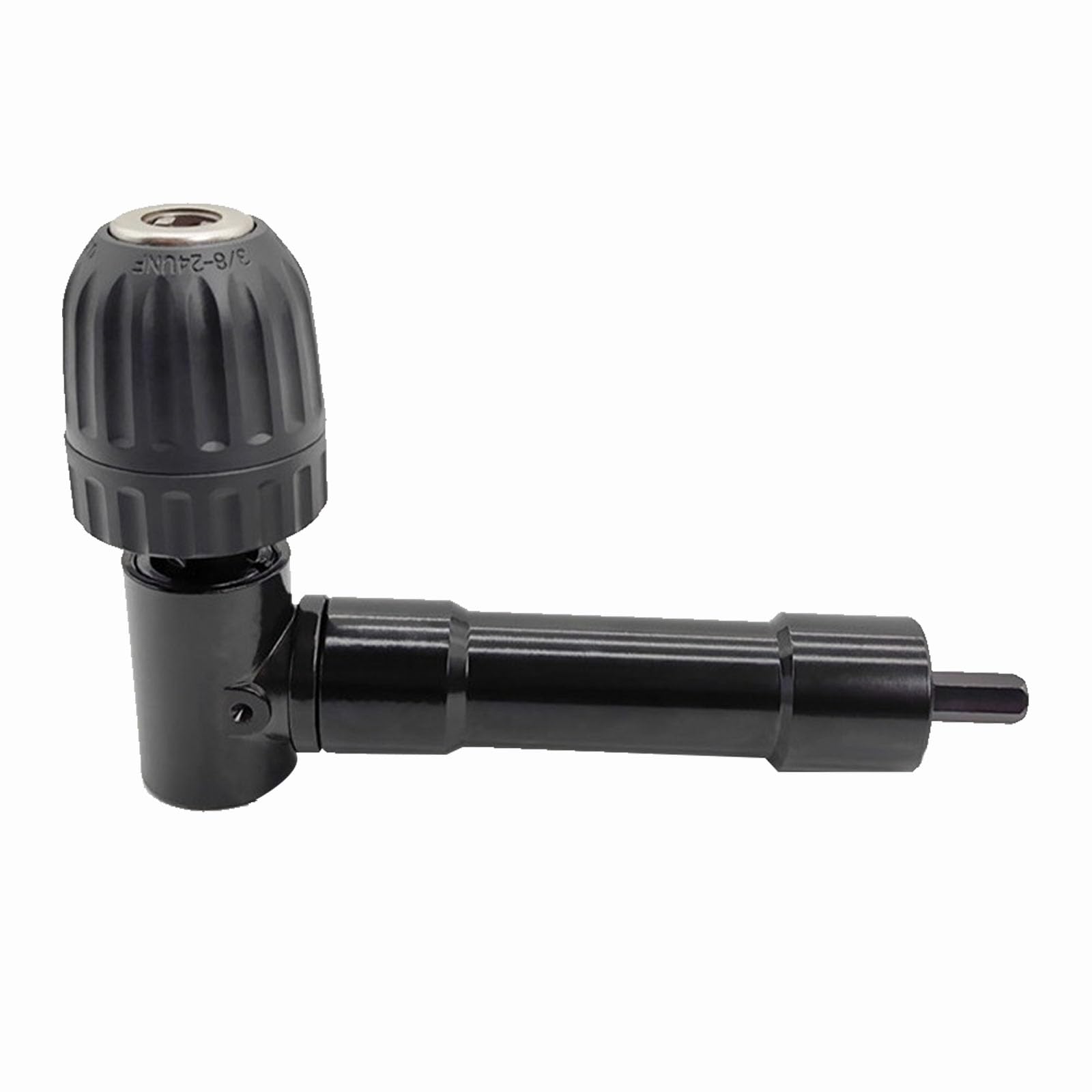 Right Angle Drill Adapter, 90 Degree 0.8-10mm Bend Extension, Drill Adapter Drill Attachment, 90° Extension Right Angle Chuck, Professional Cordless Drill Attachment