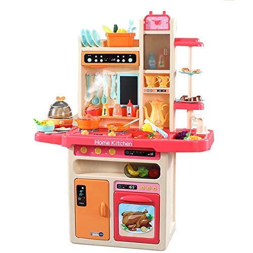 Buy DK SHOP 65 Piece Kitchen Play Set with Lights & Sound for Girls