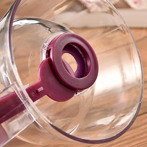 SagaSave 900ml Pancake Batter Dispenser, Manual Cupcakes Separator with Measuring Label for Cupcakes Waffles Muffin Mix Crepes Cake - Image 4
