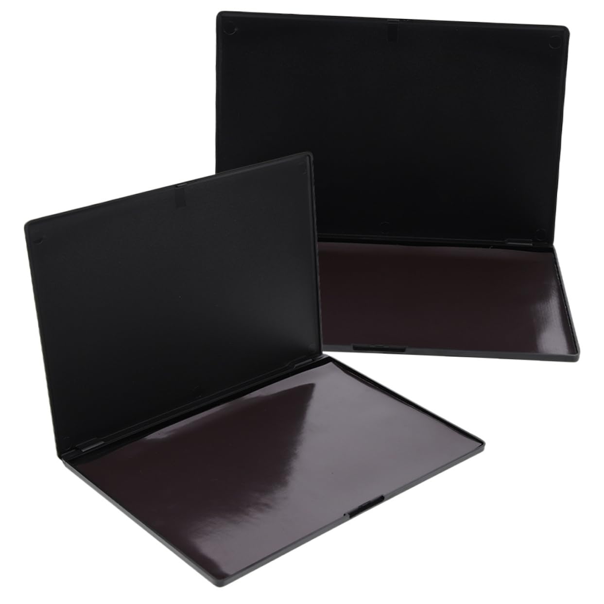 VICASKY Palette Magnetica Vuota in Abs Leggera e Portatile per Ombretti 2 Pezzi per Make Up On-the-go