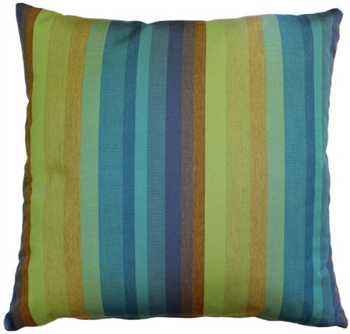 PILLOW DÉCOR Sunbrella Astoria Lagoon 20x20 Outdoor Pillow