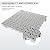 12 Pack 12" x 12" Interlocking Rubber Bathroom Flooring Tiles Non-Slip Splicing Waterproof Mat Modular Interlocking Cushion Mat for Drain, Deck, Pool, Patio, Balcony, Shower, Kitchen, Yard (Gray)