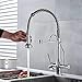SENWEI Chrome Purify Robinet De Cuisine Montage sur Pont Double Poignée Purification Mélangeur De Cuisine Bec Pivotant Mélangeur d'eau pour Cuisine Filtre À Eau Potable